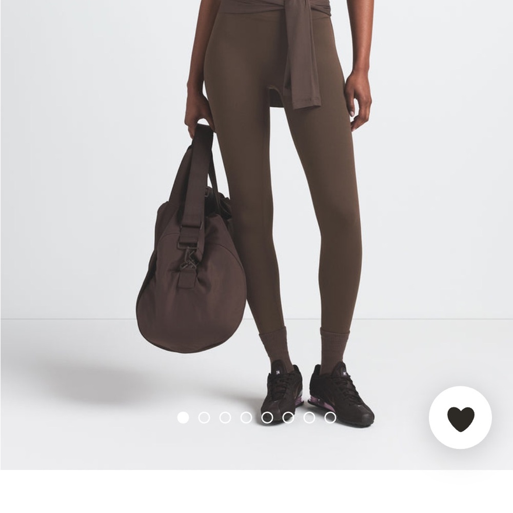 NikeSKIMS Matte 29in Brown Women's Leggings XXS